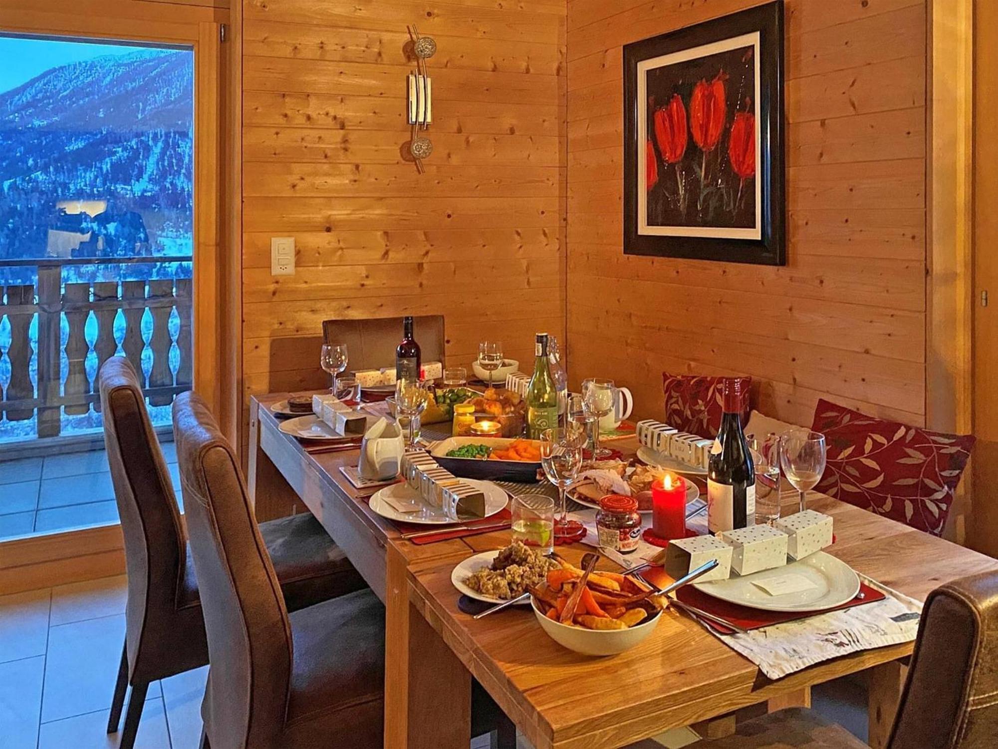 Mountain-View Chalet In Heremence With Terrace 外观 照片