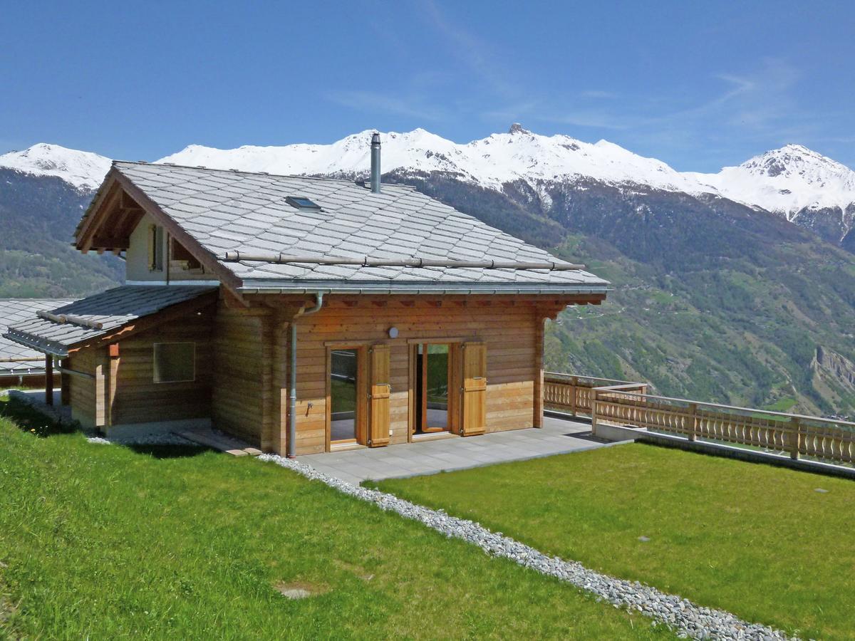 Mountain-View Chalet In Heremence With Terrace 外观 照片