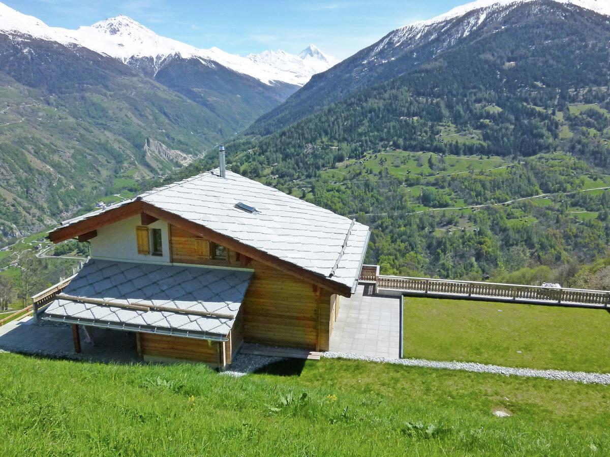 Mountain-View Chalet In Heremence With Terrace 外观 照片