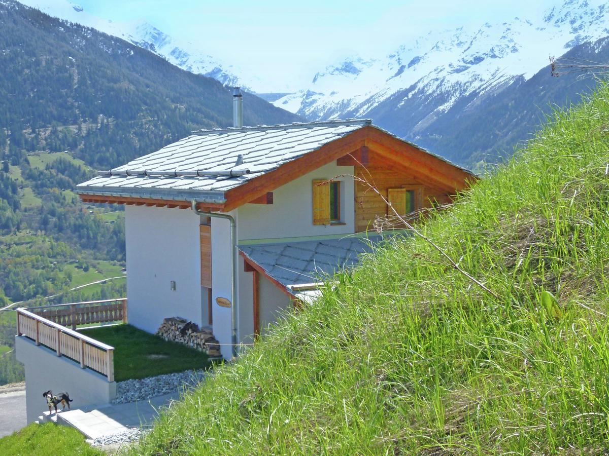 Mountain-View Chalet In Heremence With Terrace 外观 照片
